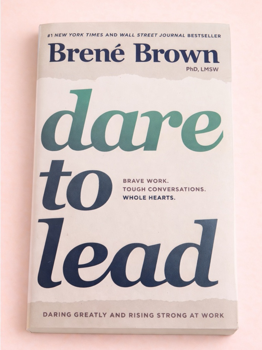 BOOK - DARE TO LEAD BY BRENE BROWN